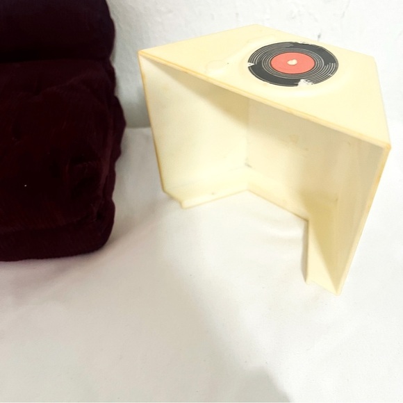 Vintage 1984 TV Meritus & Stereo System Hong Kong FURNITURE Barbie Futon Grill - Picture 3 of 10